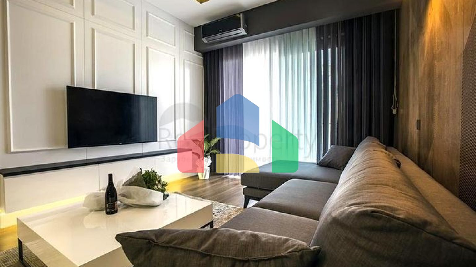 Квартира 1+1 с полной инфраструктурой в районе Клеопатра