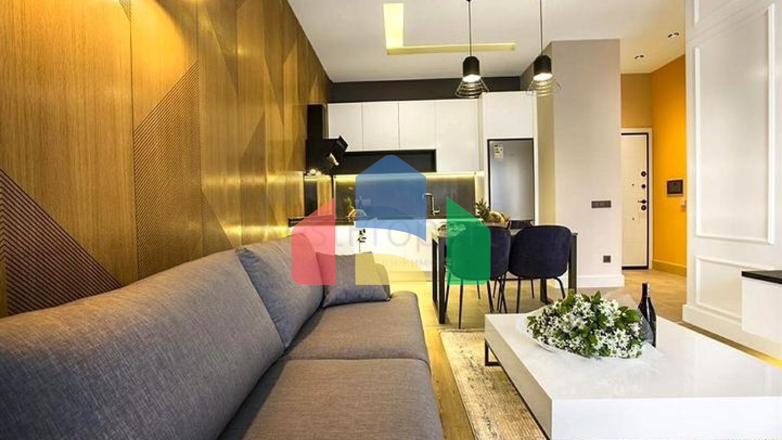 Квартира 1+1 с полной инфраструктурой в районе Клеопатра