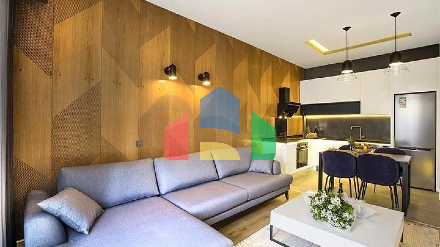 Квартира 1+1 с полной инфраструктурой в районе Клеопатра