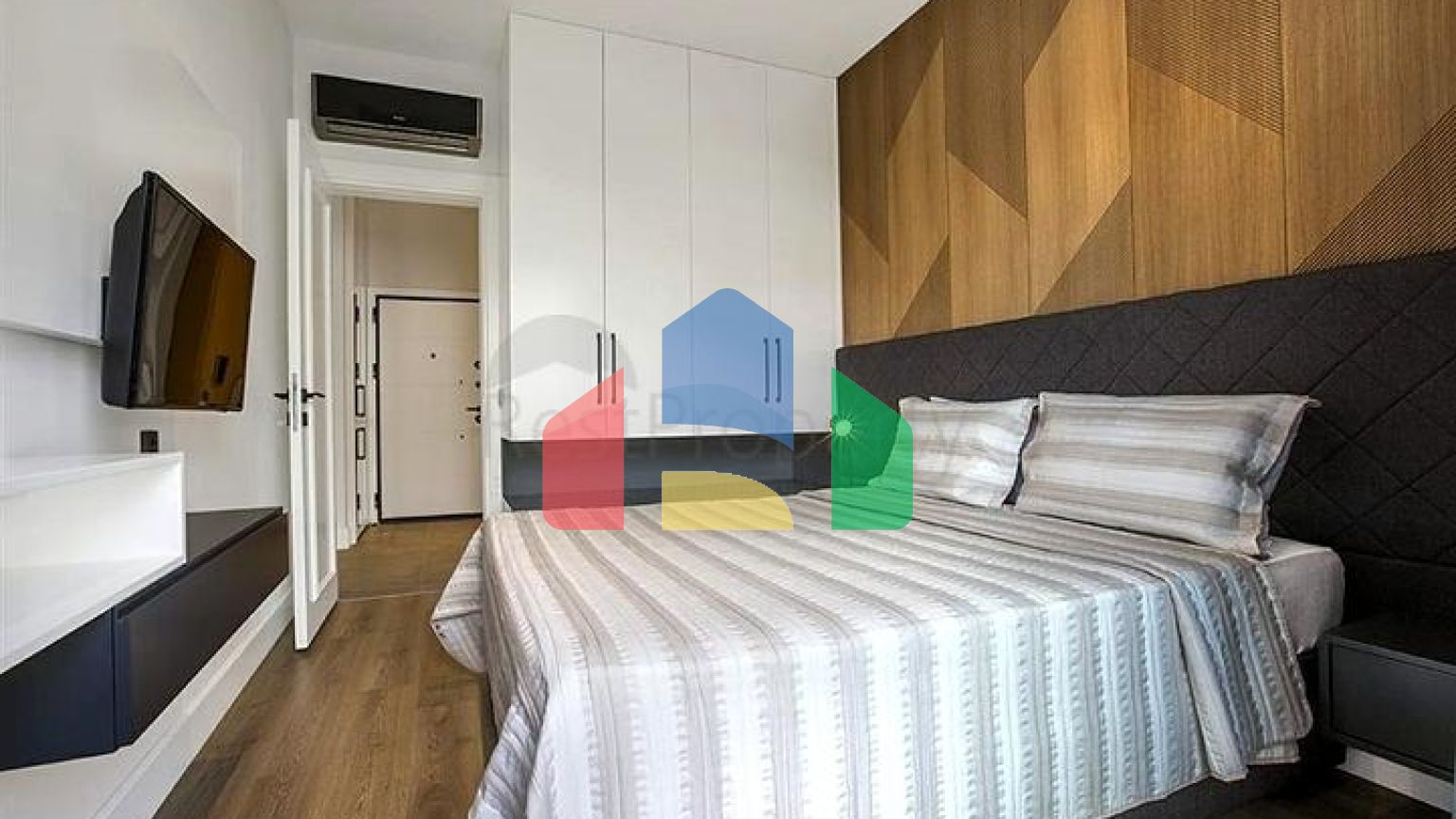 Квартира 1+1 с полной инфраструктурой в районе Клеопатра