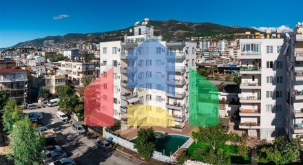 Уютная квартира 1+1 в районе Аланья с бассейном и сауной