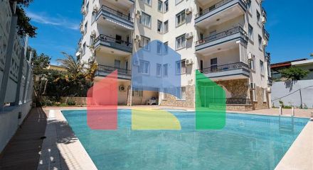 Уютная квартира 1+1 в районе Аланья с бассейном и сауной