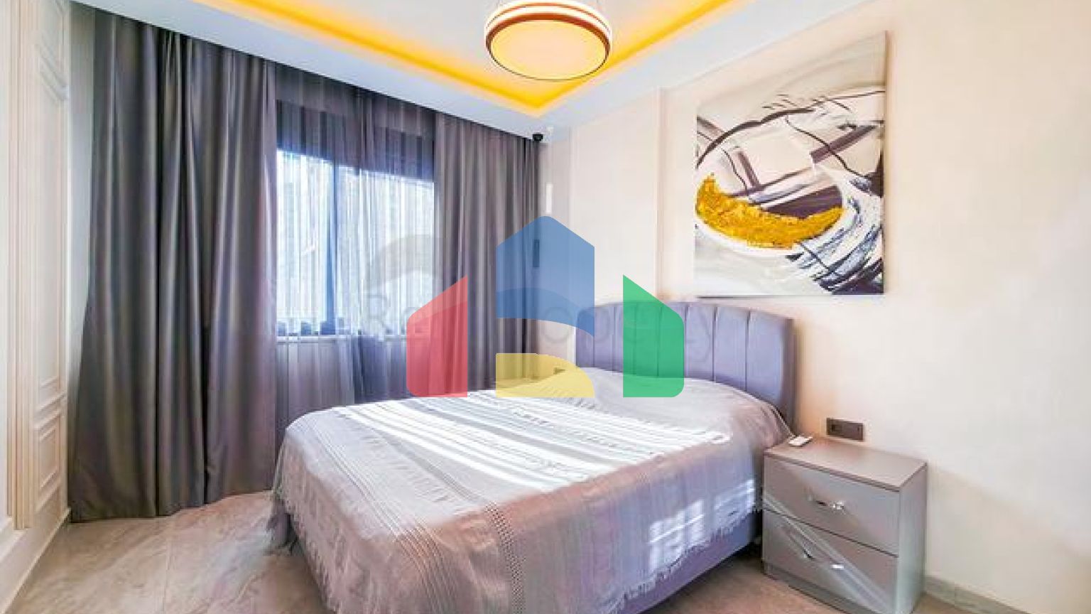 Двухкомнатная квартира 2+1 в центральной части Аланьи рядом с городской инфраструктурой