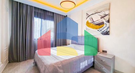 Двухкомнатная квартира 2+1 в центральной части Аланьи рядом с городской инфраструктурой