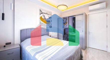 Двухкомнатная квартира 2+1 в центральной части Аланьи рядом с городской инфраструктурой