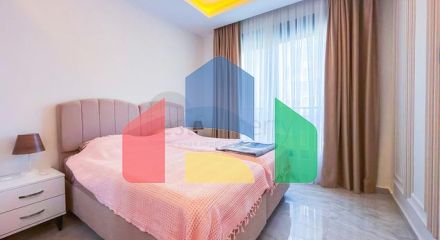 Двухкомнатная квартира 2+1 в центральной части Аланьи рядом с городской инфраструктурой