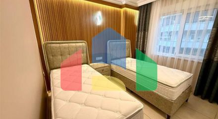 Просторная квартира 2+1 рядом с морем в тихом зеленом районе