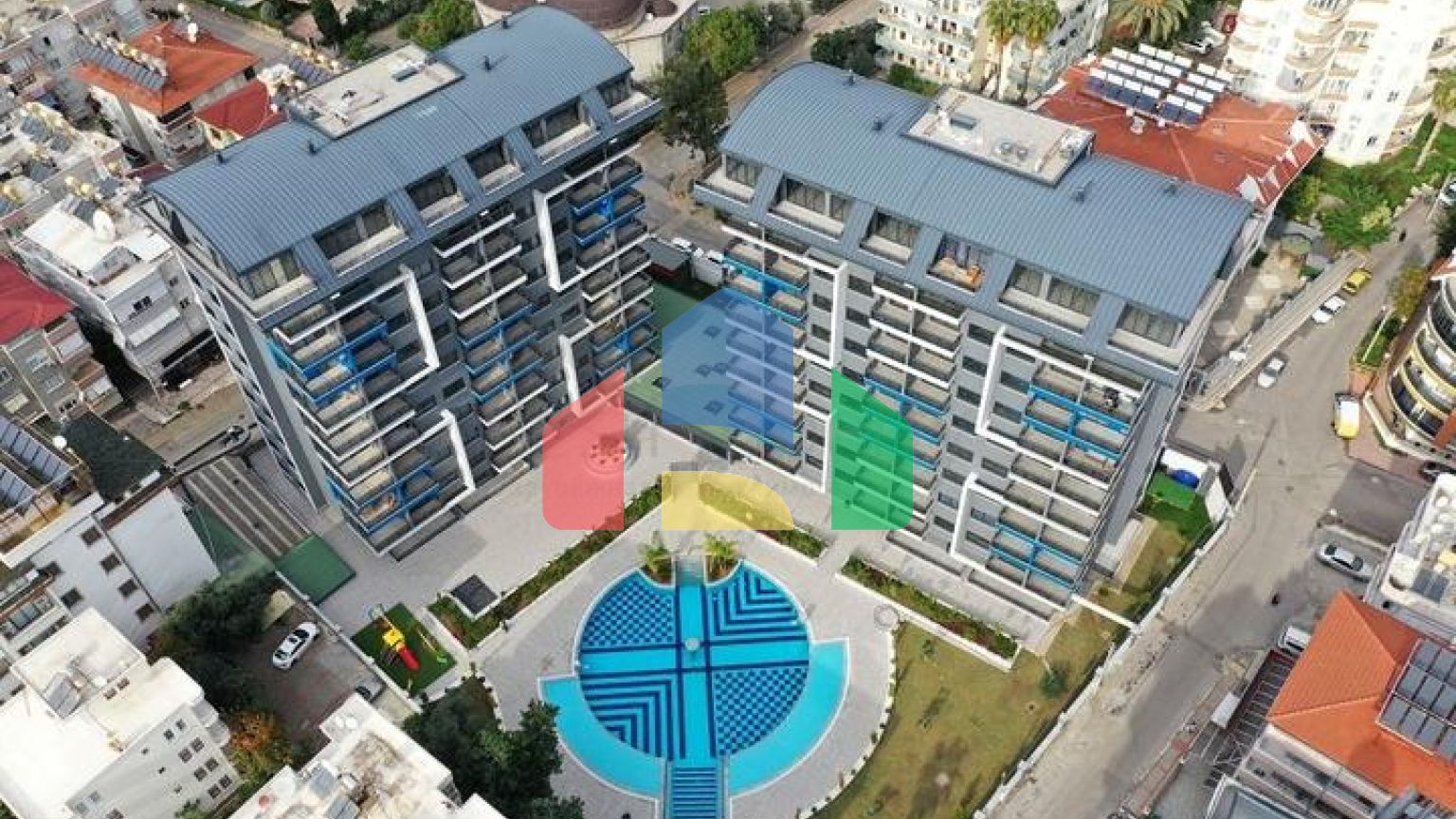 Квартира 1+1 в современном комплексе рядом с пляжем Клеопатра