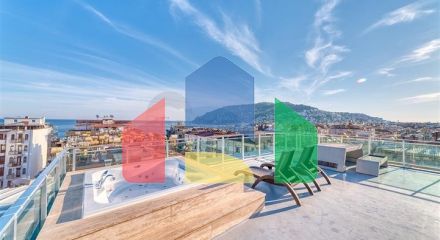 Двухкомнатная квартира 1+1 в центре Аланьи рядом с городской инфраструктурой