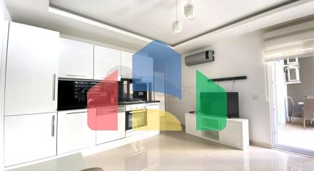 Светлая меблированная квартира 1+1 в развитом районе Клеопатра