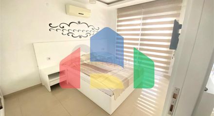 Светлая меблированная квартира 1+1 в развитом районе Клеопатра