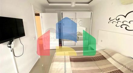 Светлая меблированная квартира 1+1 в развитом районе Клеопатра