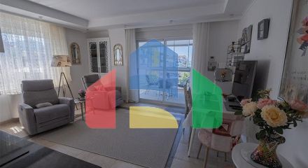 Светлая квартира 2+1 в районе Клеопатра