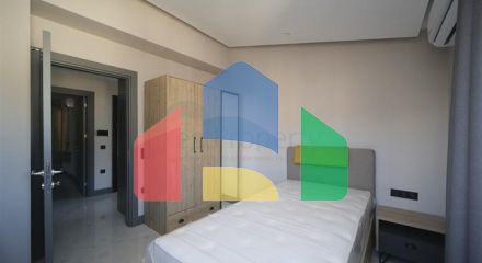 Современная квартира с качественной отделкой в центре района Клеопатра