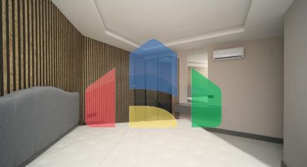 Современная квартира с качественной отделкой в центре района Клеопатра