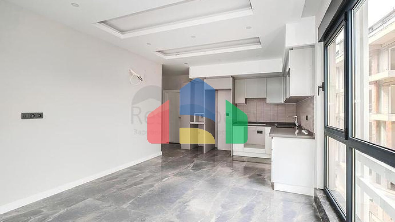 Квартира 1+1 с инфраструктурой комплекса в районе Клеопатра