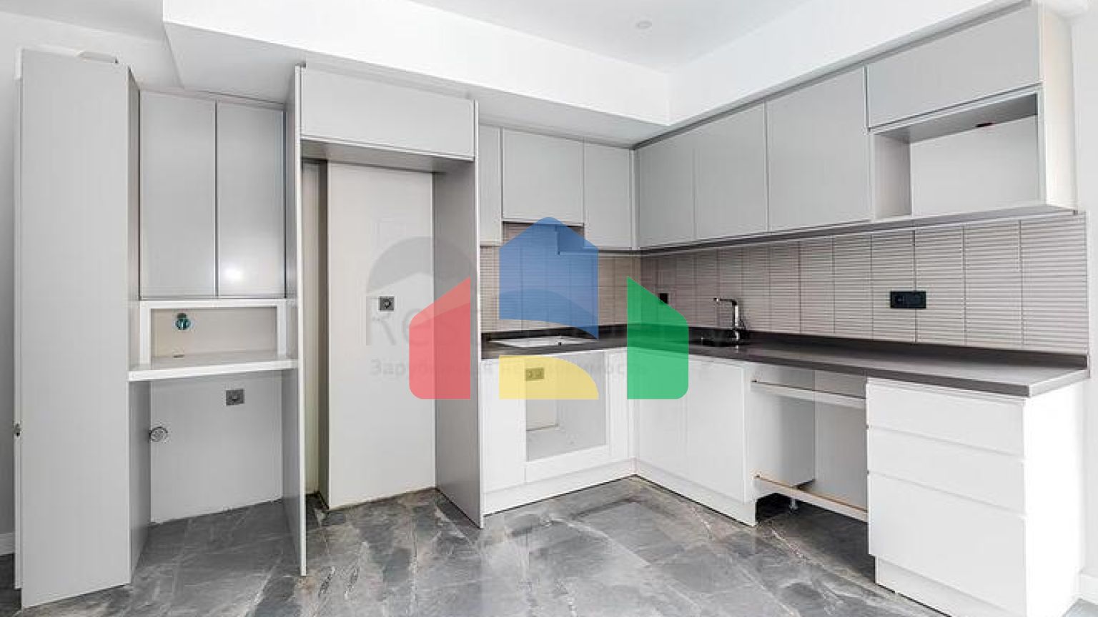 Квартира 1+1 с инфраструктурой комплекса в районе Клеопатра