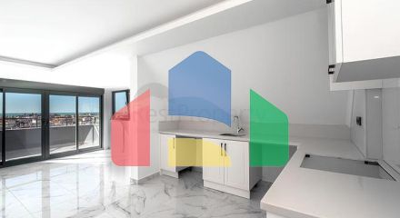 Пентхаус 2+2 с террасой и инфраструктурой комплекса в районе Клеопатра