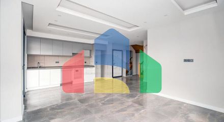 Пентхаус 3+1 с террасой и инфраструктурой в районе Клеопатра