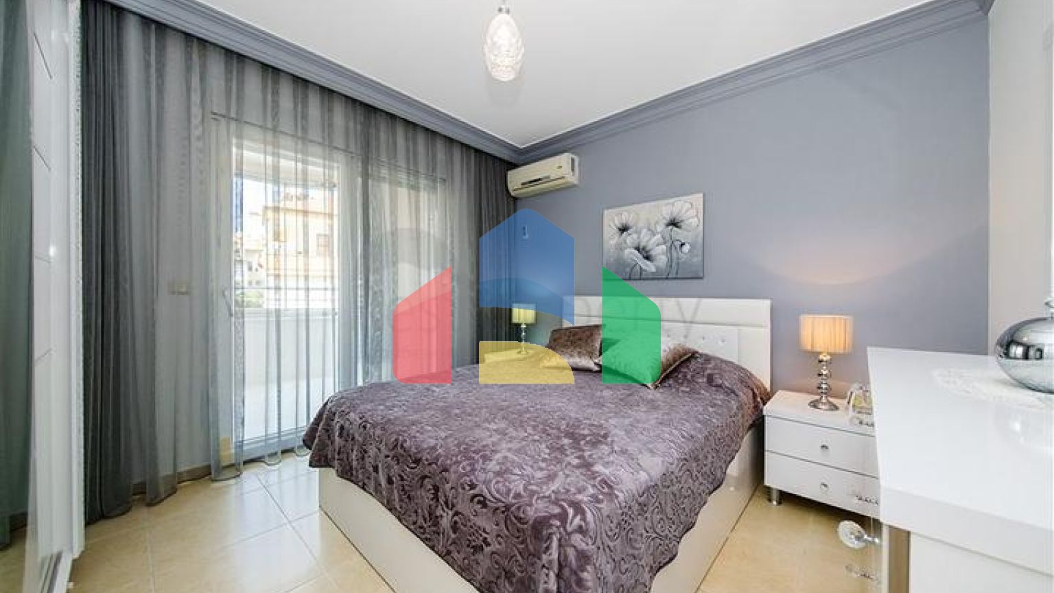 Комфортная квартира 2+1 в центре Аланьи