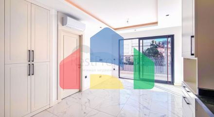 Современная квартира 1+1 в новом жилом комплексе района Клеопатра