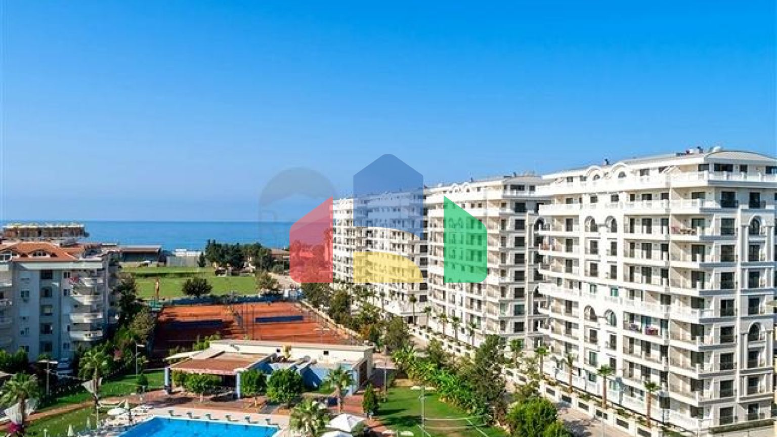 Современная меблированная квартира 2+1 в центре Алании