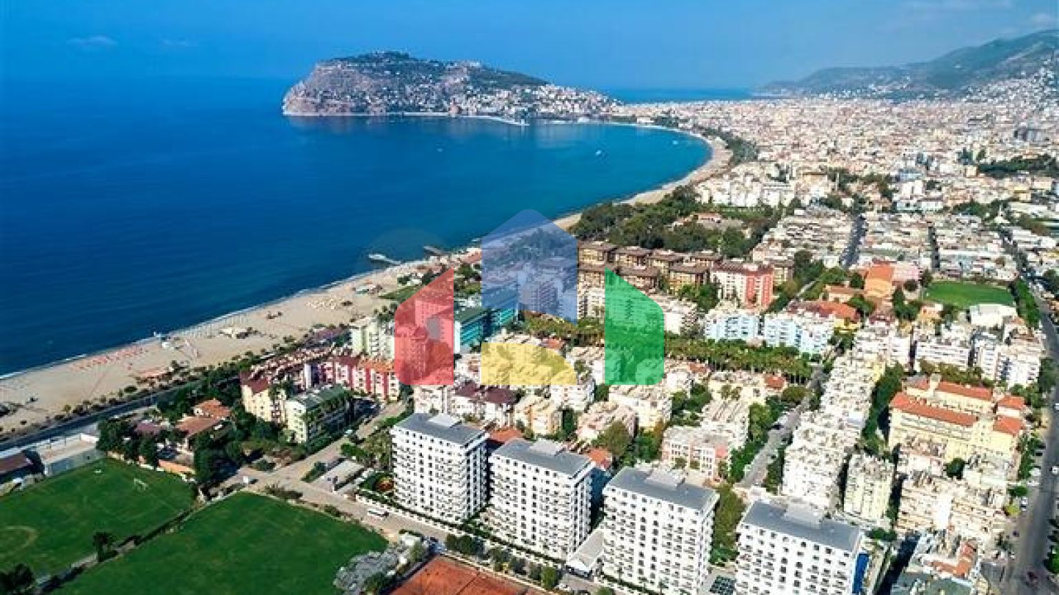 Современная меблированная квартира 2+1 в центре Алании