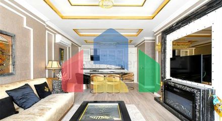 Современная меблированная квартира 2+1 в центре Алании