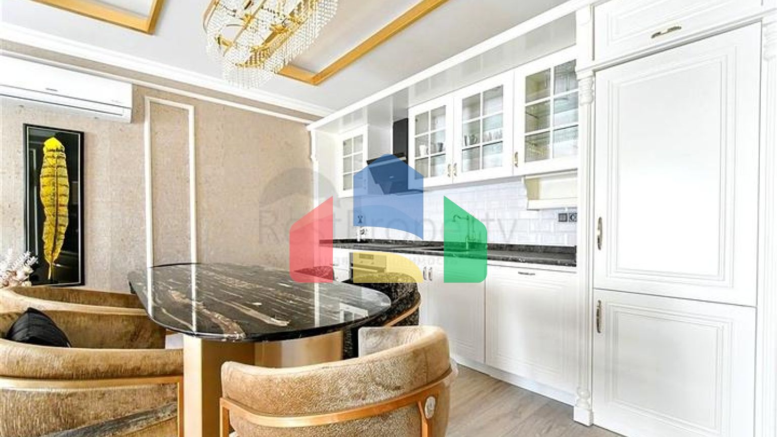 Современная меблированная квартира 2+1 в центре Алании