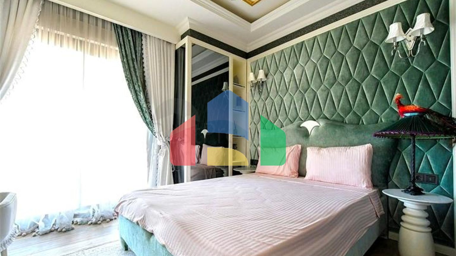 Современная меблированная квартира 2+1 в центре Алании