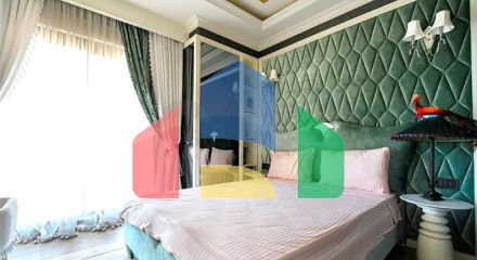 Современная меблированная квартира 2+1 в центре Алании