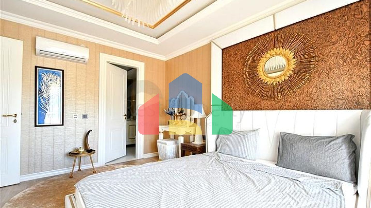 Современная меблированная квартира 2+1 в центре Алании