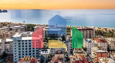 Затишна мебльована квартира 1 + 1 в сучасному будинку району Клеопатра