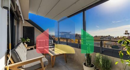 Просторий пентхаус 2 + 1 в центрі Аланії