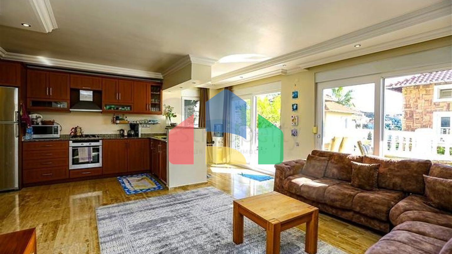 Затишна вілла в центральній частині Аланії для комфортного життя