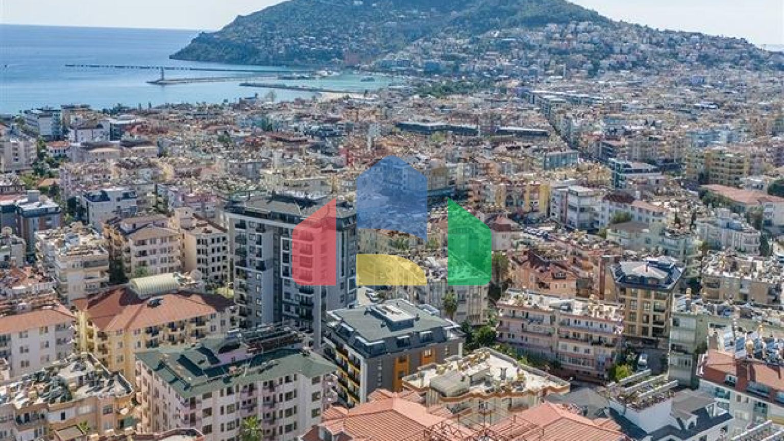 Двухкомнатная квартира в центре Аланьи с развитой инфраструктурой