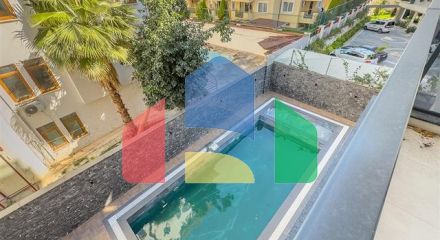 Двухкомнатная квартира в центре Аланьи с развитой инфраструктурой