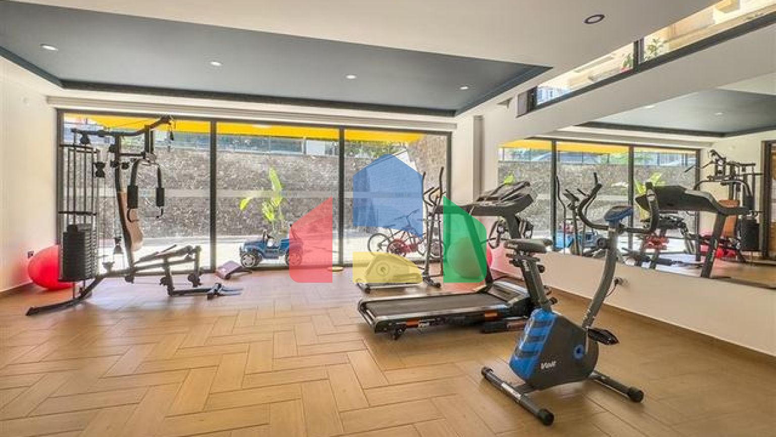 Двухкомнатная квартира в центре Аланьи с развитой инфраструктурой