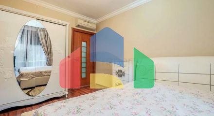 Просторная квартира 4+1 с отдельной кухней в центре Аланьи