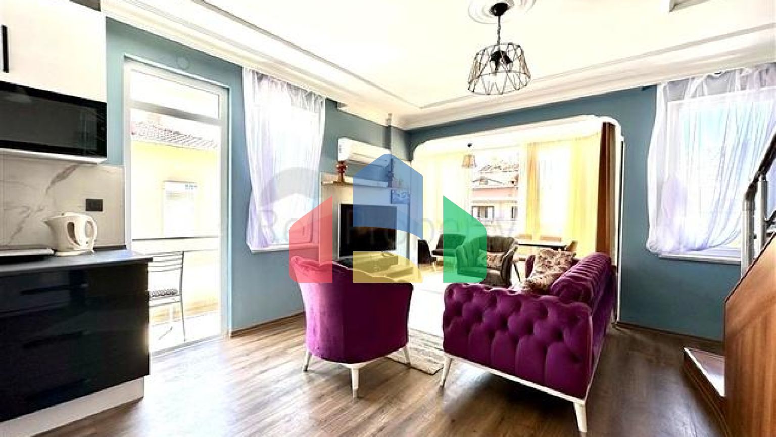 Пентхаус 2+1 с террасой в районе Клеопатра