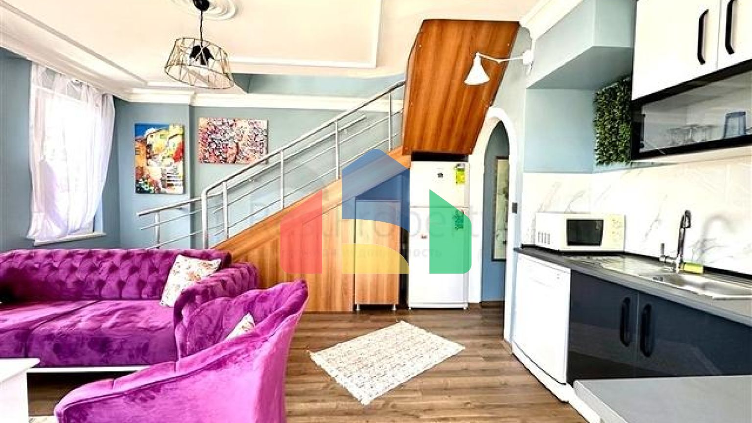 Пентхаус 2+1 с террасой в районе Клеопатра