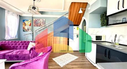 Пентхаус 2+1 с террасой в районе Клеопатра