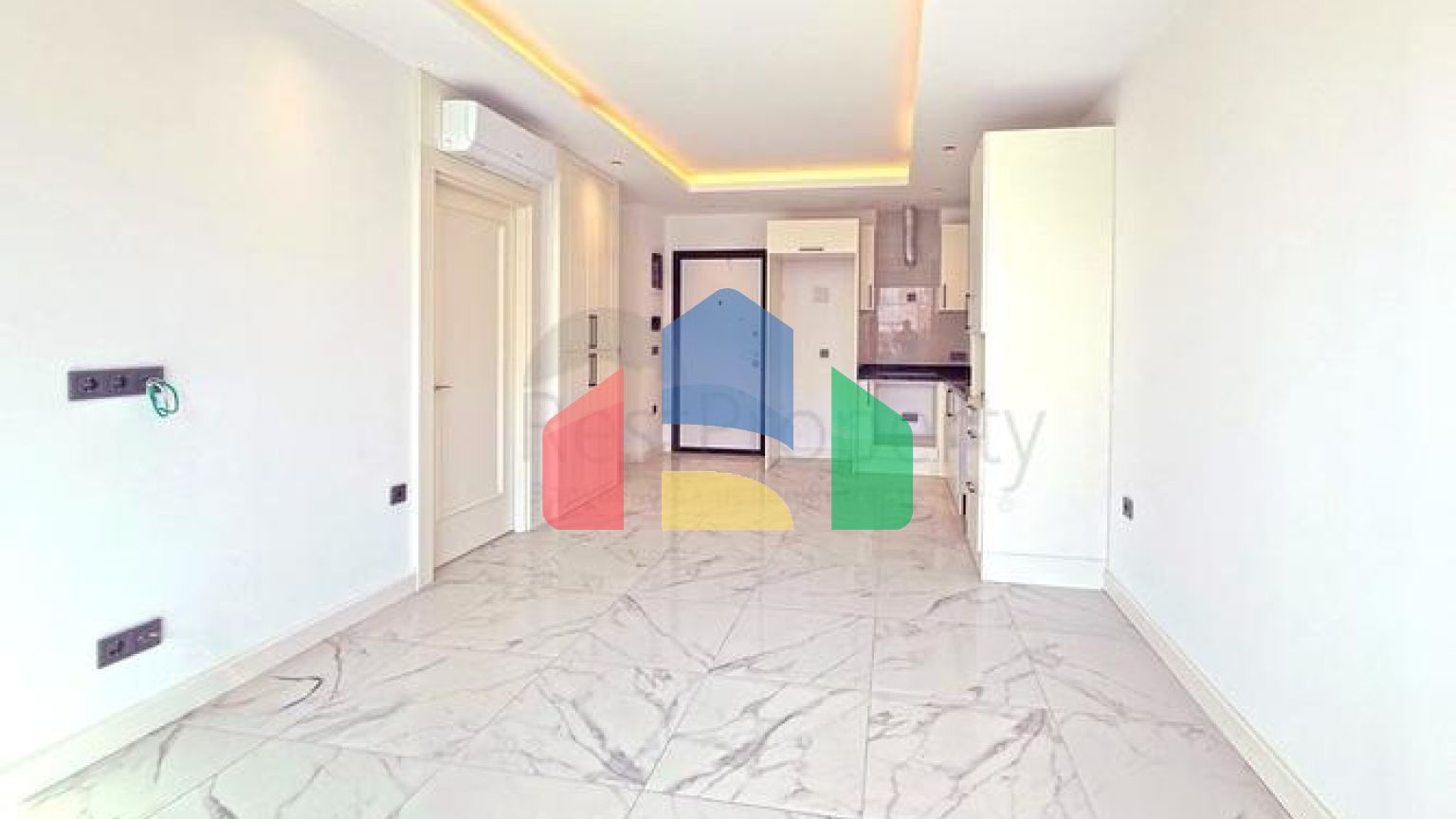 Современная квартира 1+1 в развитом жилом комплексе Аланьи