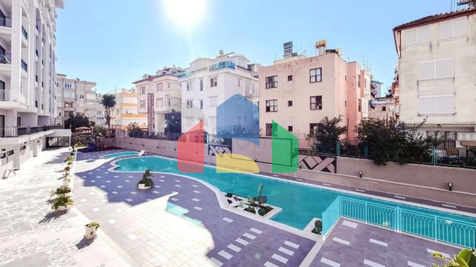 Современная квартира 1+1 в развитом жилом комплексе Аланьи