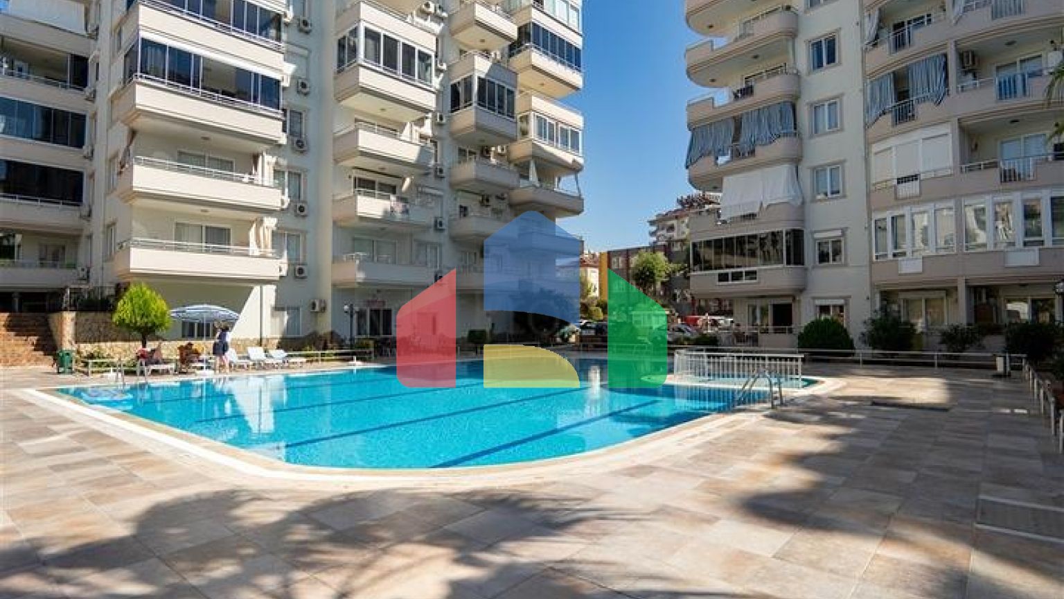 Просторная квартира 2+1 на пляже Клеопатры