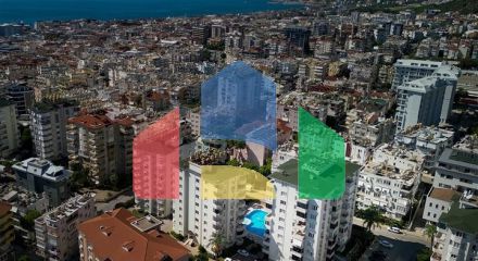 Просторная квартира 2+1 на пляже Клеопатры