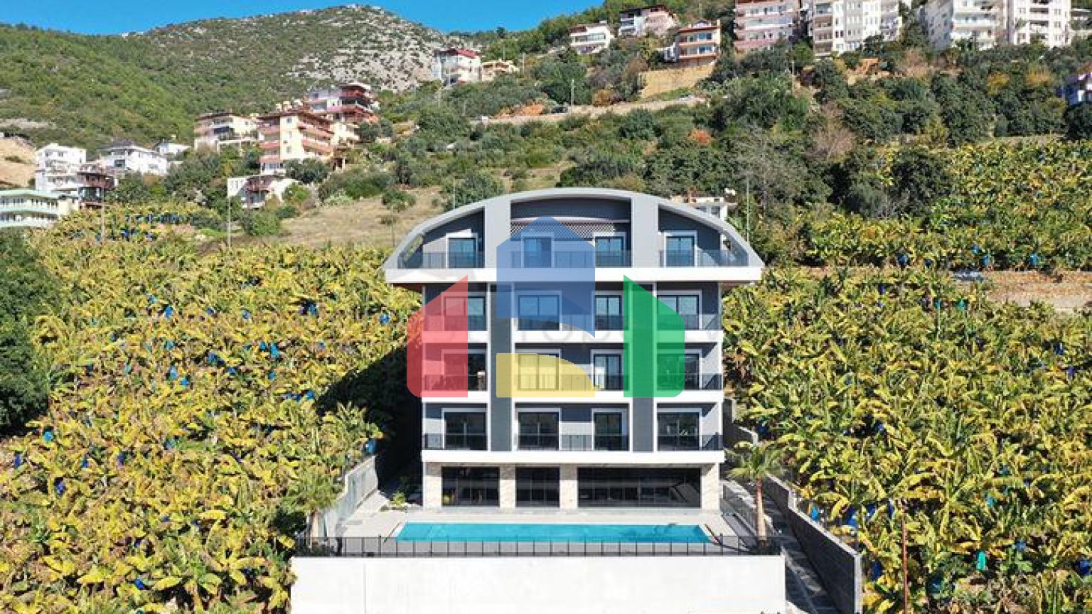 Современная квартира 2+1 в районе Клеопатра, Алания