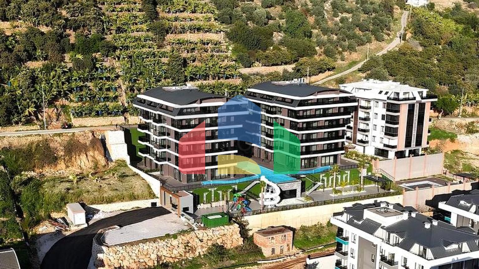 Современная квартира 2+1 в новом жилом комплексе района Клеопатра