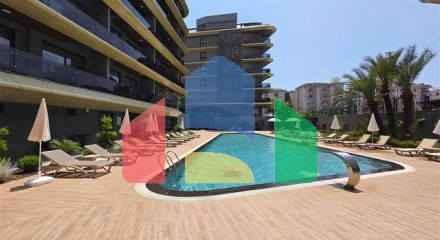 Современные апартаменты 1+1 рядом с пляжем Клеопатра