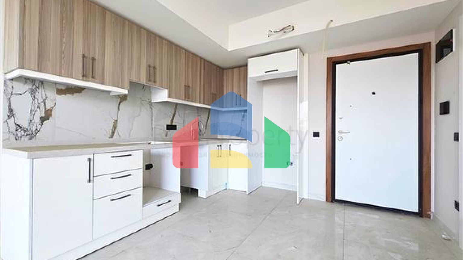 Современные апартаменты 1+1 рядом с пляжем Клеопатра